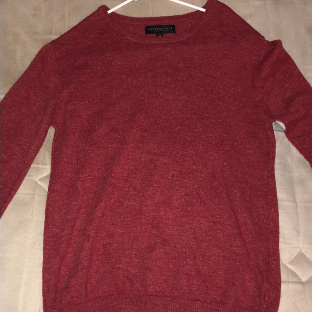Red sweater